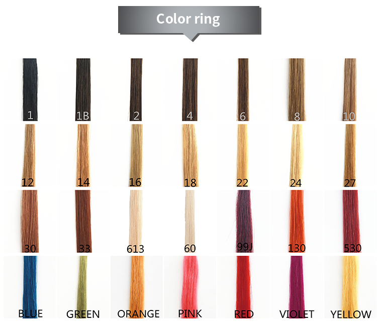 anillos de colores