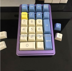 Tùy chỉnh thực hiện Anodized <span class=keywords><strong>CNC</strong></span> trường hợp nhôm bàn phím cơ khí - Product Image 4