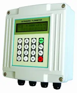 Non-invasive ultrasonic clamp on digital flowmeter