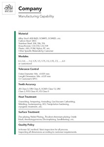 Engranaje cónico en espiral diferencial de mano derecha personalizado de alta precisión CNC mecanizado ISO9001 cajas de engranajes cónicos certificados Taiwán - Product Image 5