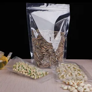 Rinfreschi confezioni sacchetti poli sacchetto per la conservazione degli alimenti/sacchetti di plastica trasparenti Stand Up Bag