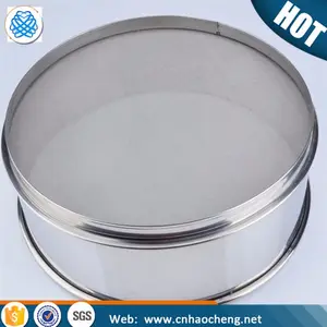 Rice Flour Test Sieves 100 200 Micron Mesh Rice Flour Sieve Stainless Steel Soil Test Sieve