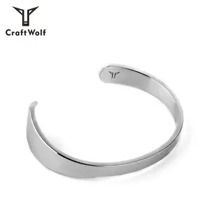 Craft Wolf-cuchillo y tenedor de acero inoxidable, pulsera con forma especial, regalo de cumpleaños