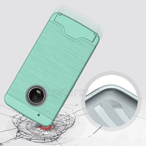 Cover Posteriore con Porta Carte <span class=keywords><strong>di</strong></span> Credito a Scomparsa per Motorola Moto G5 Plus - Product Image 4