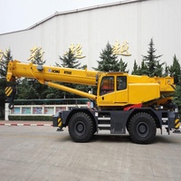 Grúa hidráulica de terreno rugoso, 40 toneladas, XCM G, RT40E, China