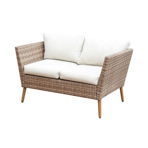 Style de luxe En Plein Air Rotin Tissé Meubles De Canne De Jardin Moderne Coin Canapé de Jardin - Product Image 2