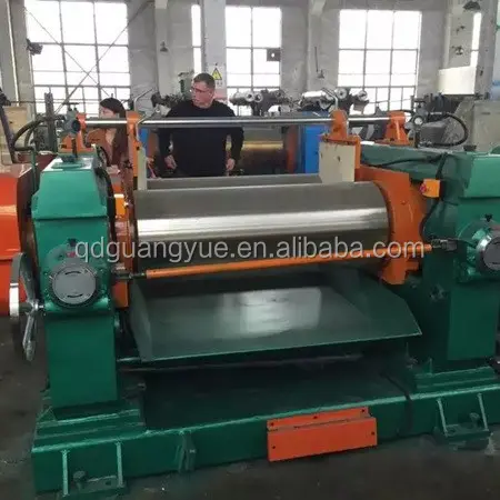 rubber processing machinery Manual distance five roll open mixing mill machine made in China