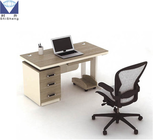 <span class=keywords><strong>Table</strong></span> de bureau en mélamine au design moderne à prix compétitif d'usine - Product Image 1