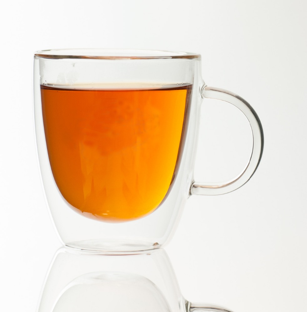 Double Wall Glass Tea/Coffee Tumbler, 16-Ounce in borosilicate glass tea or coffer mug