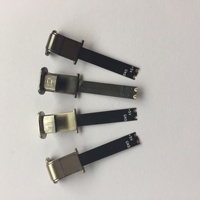 Rechtwinkliges, flaches 8-PIN-FFC-Kabel, dünnes FPC-USB-C-Datenkabel, PVC, OEM-Standard, Micro-USB, geflochten, 2A