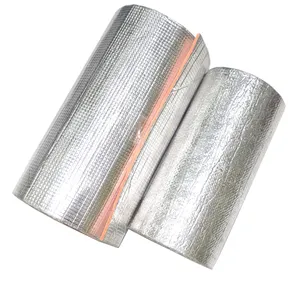 Aluminum Foil EPE XPE Foam Insulation Silver Sheet Foil Faced Insulation Proof Fire Resistant Green Roof Thermal Insulation