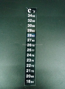 สติกเกอร์วัดอุณหภูมิน้ำในตู้ปลา C/F สำหรับตู้ปลา - Product Image 3