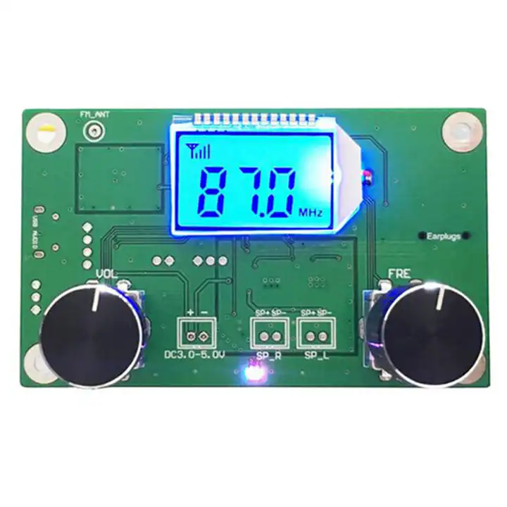 PLL LCD Digital FM Stereo Radio Receiver Module