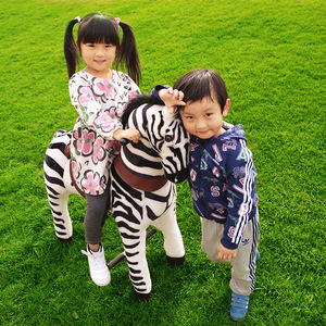 Monter à cheval pour enfants animal à <span class=keywords><strong>bascule</strong></span> sur roues jeu poney - Product Image 6