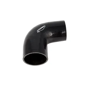 Marke qualität fabrik preis 2.5 "63mm schwarz 90 grad silikon elbow turbo schlauch