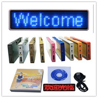 Mini affichage Led sans fil avec application programmable, Message, mini affichage Led, étiquette de nom, badge