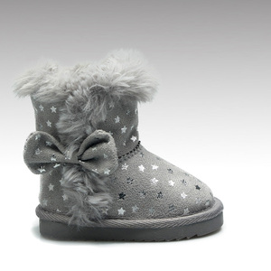Commercio all'ingrosso a buon mercato stile arco scintillante stampa carino e caldo inverno stivali da neve per bambini <span class=keywords><strong>bambine</strong></span> - Product Image 4