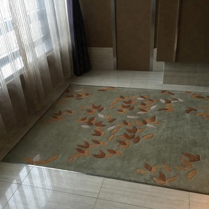 Khách Sạn Sang Trọng Hành Lang Thảm Tay <span class=keywords><strong>Tufted</strong></span> Len <span class=keywords><strong>Tufted</strong></span> Thảm Runner Cho Mặt Đất Hành Lang Thảm Và Thảm - Product Image 3