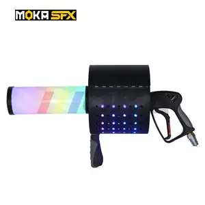 MOKA MK-C05 LED CO2 Konfetti PISTOLE SHOOTER 3-in-1 DJ Party Nachtclub Bar Hochzeit Event Ausrüstung