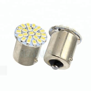 Luces LED de marcha atrás para coche, OEM, S25, 1156, BA15S, BAU15S, 1157, BAY15D, 22 smd, 1206, 3020, <span class=keywords><strong>P21W</strong></span>, blanco, rojo, 12V - Product Image 1