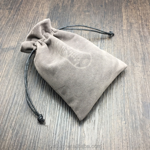 Túi Trang Sức Da Lộn Giả Dày Có Dây Rút - Product Image 5