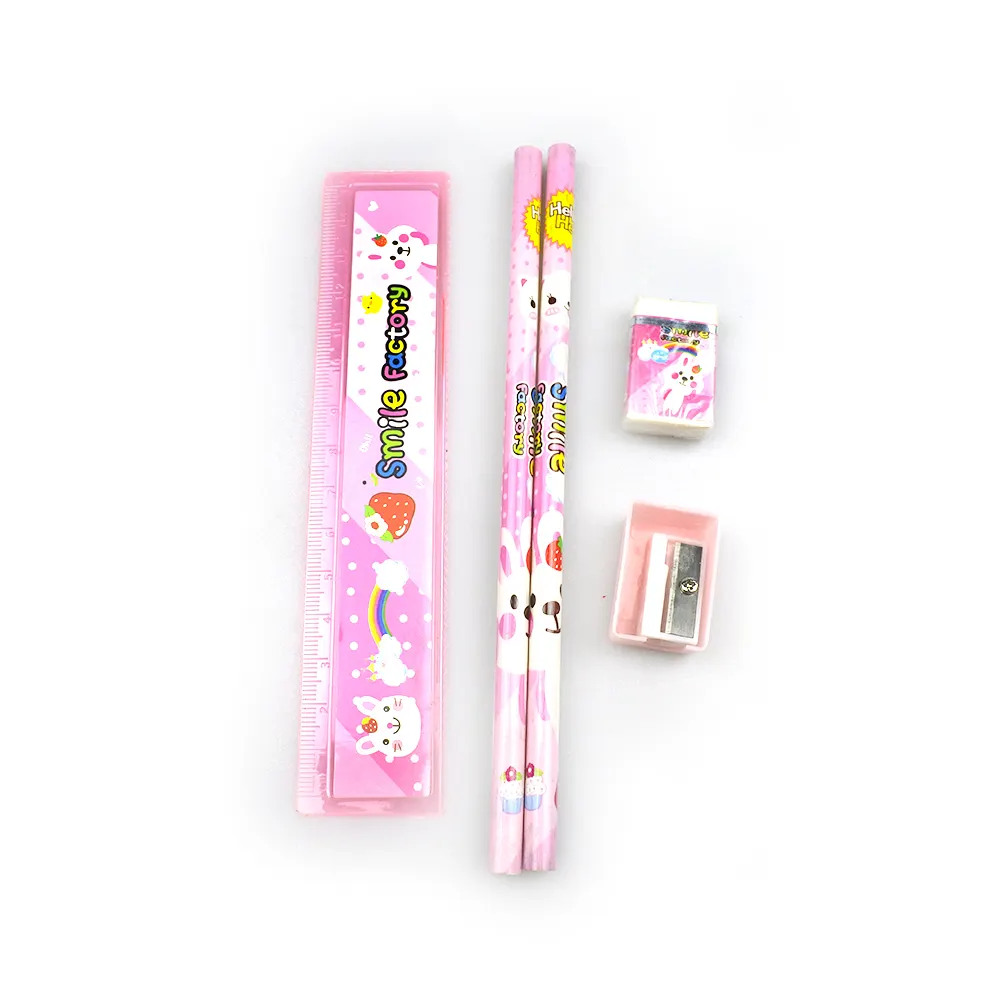 Fancy school kids new stationery supplies