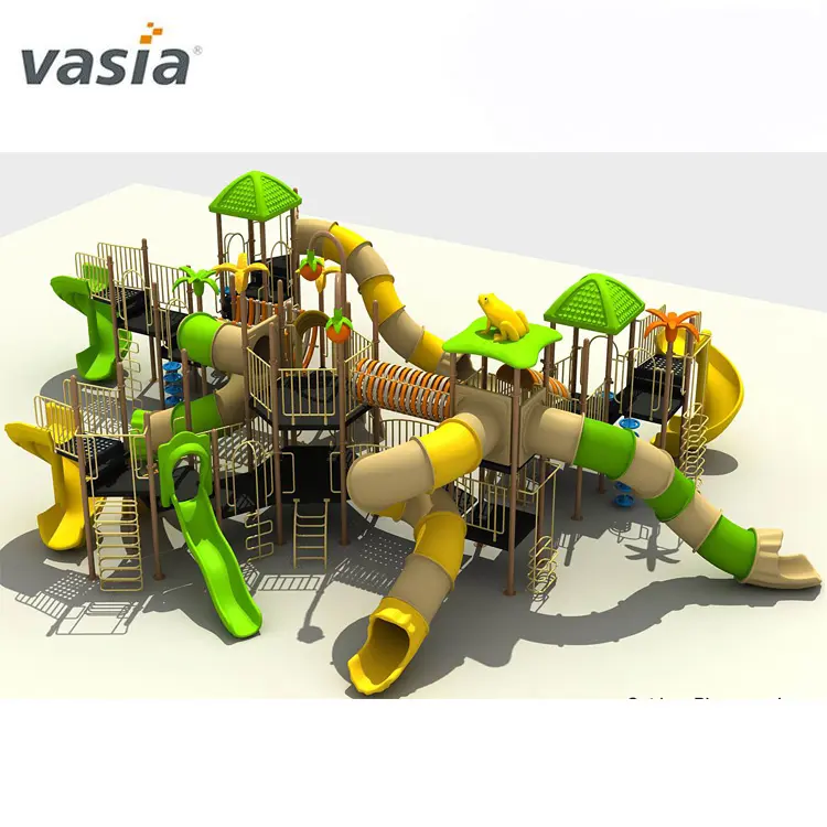 O Produto com sucesso As Crianças Ao Ar Livre Playground Com Aço Inoxidável Jogar Jogos Slide Equipamento de Fitness