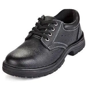 Hot Selling Factory Price Good Quality anti slip chef bangladesh leather Safety Shoe