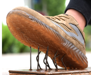 Ultime <span class=keywords><strong>scarpe</strong></span> di sicurezza con punta in acciaio da <span class=keywords><strong>uomo</strong></span> con <span class=keywords><strong>scarpe</strong></span> di sicurezza per piedi stile taglio basso per l'estate e l'autunno - Product Image 5