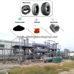 Pyrolysis plant small grinder plastic recycling machine waste tire recycling rubber powder machine