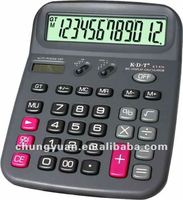 Affichage led, calculatrice de marque, 12 chiffres, KT-836
