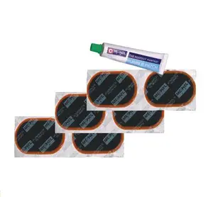 Oval-Shape Tire Cold Rubber Patch
