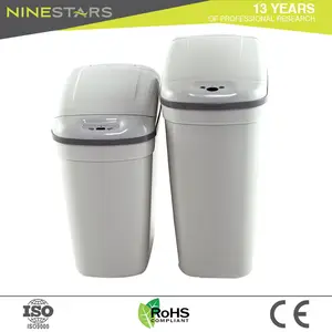 Ninestars Высочайшее качество 20 литров белый длинный узкий пластиковые датчик коробка для хранения