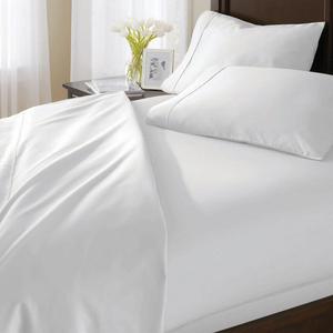 Hotel Quality 180TC-220TC White Percale Bed Sheet Set Linen <strong>Comforter</strong> for Beds Premium Comfort and Style - Product Image 3