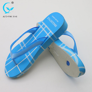 Sexy ladies chappal pvc trasparente pistoni della spiaggia delle donne sandalo produttori - Product Image 6