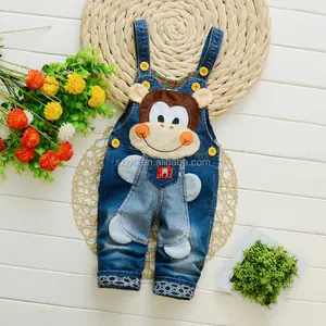 Baby Jeans Overalls Jungen/Mädchen schöne Tier Designs Jeans Overall Kinder Overalls