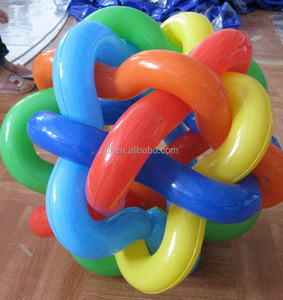Ballon <span class=keywords><strong>géant</strong></span> gonflable miroir en forme de nœud, ornement de Noël, ballon publicitaire étanche pour événements et fêtes - Product Image 3