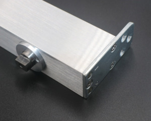 Fermaporta a Molla Nascosta in Lega di Zinco Kingstar <span class=keywords><strong>per</strong></span> <span class=keywords><strong>Porte</strong></span> in Legno e Vetro Temperato, Capacità 70kg, Garanzia 1 Anno - Product Image 6