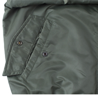 Veste bomber unisexe en nylon 100% imperméable, légère, teinte sur mesure, décontractée, printemps-été, pour hommes, vente en gros