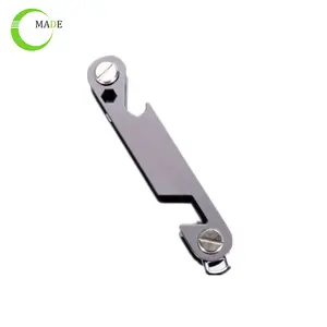 CNC Processing Aluminum Anodized Bottle Opener Key Ring