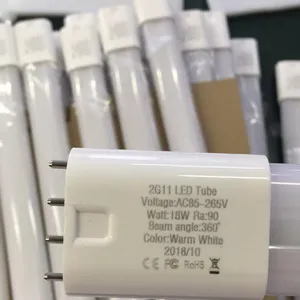 Gute qualität antiken CE, ROSH, EPISTAR 18 watt 4 pin pl pll lampe 2g11 führte schlauch