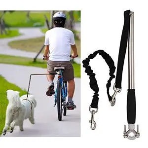 Neuestes Modell Hands Free Dog Bike Leash Fahrrad trainer Trainings leine für Hunde