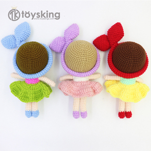 Decoración tan bonita para el hogar, muñeca de ganchillo, juguetes de muñeca <span class=keywords><strong>Kawai</strong></span> Baby Girl - Product Image 3