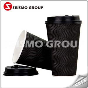 9 oz llevar bebida fría taza de papel vasos de papel de espuma - Product Image 1
