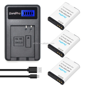 Durapro EN-EL23 LCD USB <span class=keywords><strong>Chargeur</strong></span> <span class=keywords><strong>pour</strong></span> <span class=keywords><strong>Nikon</strong></span> <span class=keywords><strong>COOLPIX</strong></span> P900 P600 P610 P990S P610S S810C MH-67P - Product Image 5