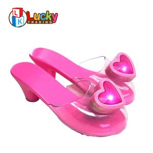 Nouvelles chaussures en cristal de marque, meilleurs jouets, couronne lumineuse, ensemble de beauté, jeux <span class=keywords><strong>pour</strong></span> filles <span class=keywords><strong>pour</strong></span> se déguiser en princesse - Product Image 3