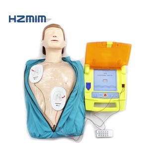 하프 바디 CPR AED 시뮬레이터 응급 처치 훈련 더미 마니 킨 - Product Image 3