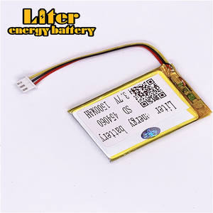 Stecker <span class=keywords><strong>2</strong></span>,5-3 P Heißer verkauf lithium-3,7 V 454060 1500 mah polymer wiederaufladbare lipo batterie - Product Image 3