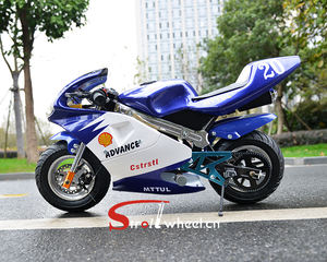 Nuovissima Mini <span class=keywords><strong>Moto</strong></span> Sportiva da <span class=keywords><strong>Corsa</strong></span> con Avviamento Elettrico, Motore a Benzina 49cc - Product Image 6