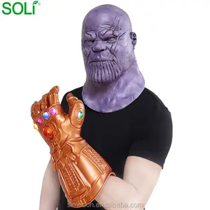 Promotional Pvc Halloween Film Action Cosplay Pvc Action Thanos Gauntlet